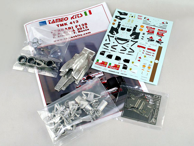TAMEO kit TMK413 Ferrari F138 China GP 2013 F.Alonso /Massa