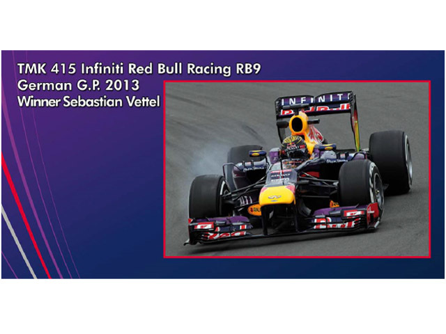 TAMEO kit TMK415 RedBull RB9 German GP 2013 Winner S.Vettel