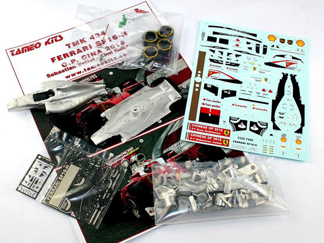 TAMEO kit TMK434 Ferrari SF16-H China GP 2016 S.Vettel /K
