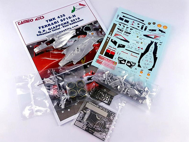 TAMEO kit TMK435 Ferrari SF16-H Japanese GP 2016 S.Vettel /K