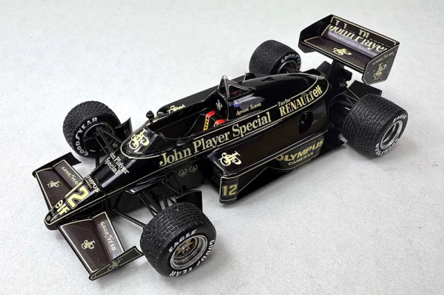 TAMEO kit TMK442 Lotus 97T Belgian GP 1985 A.Senna / E.De.Angelis