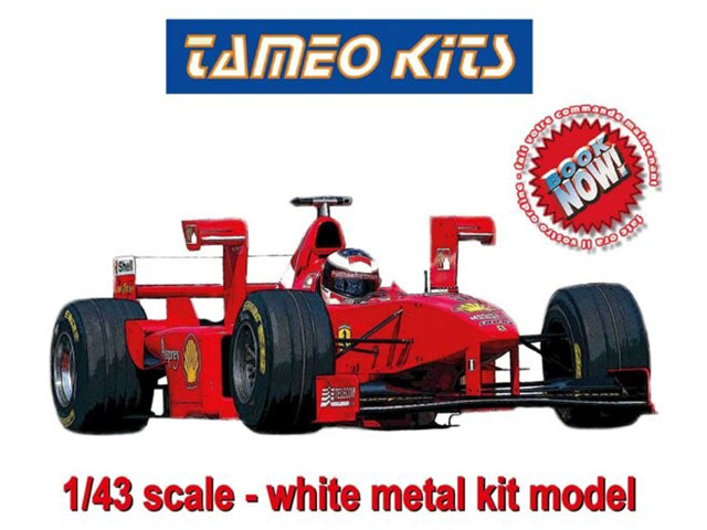 TAMEO kit TMK444 Ferrari F300 San Marino GP 1998 M.Schumacher / E.Irvine