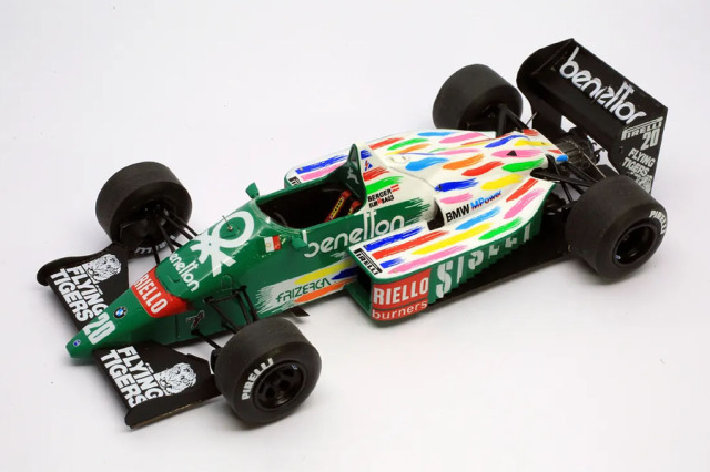 TAMEO kit TMK445 Benetton B186 Mexican GP 1986 G.Berger / T.Fabi