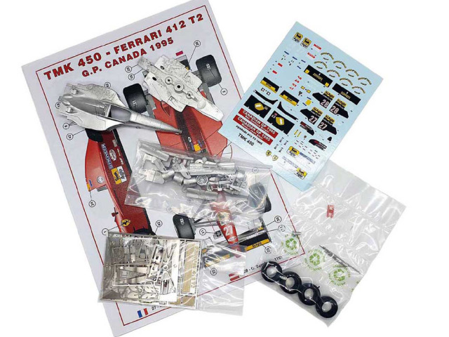 TAMEO kit TMK450 Ferrari 412T2 Canadian GP 1995 J.Alesi