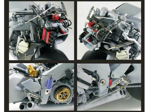 TOP STUDIO MD29005 1/12 Kawasaki Ninja ZX-RR Super Detail-up set