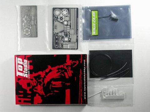 TOP STUDIO TD23016 1/12 '06 Ninja ZX-RR Detail-up set
