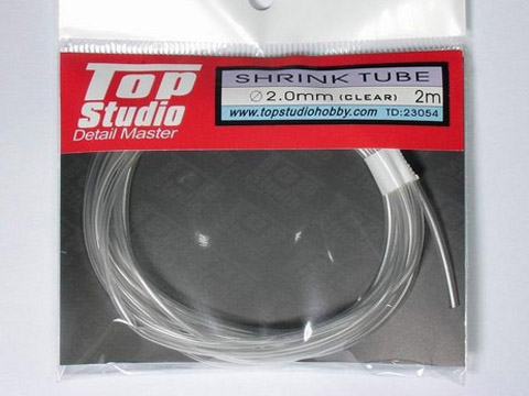 TOP STUDIO TD23054 2.0mm Shrink Tube Clear