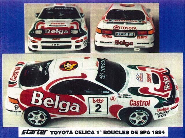 STARTER TOY005 トヨタ CELICA BELGA B. DE SPA 1994