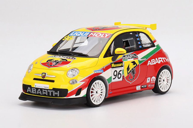 【お取り寄せ商品】 TOP SPEED TS0454 1/18 Abarth 695 Assetto Corse Bathurst 12H 2014 Class Winner #96