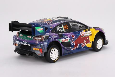 1/18　トップスピード　フォード　Puma Rally1　#19 レッドブル Amazon | TOP SPEED 1/18 フォード Puma Rally1 モンテカルロラリー