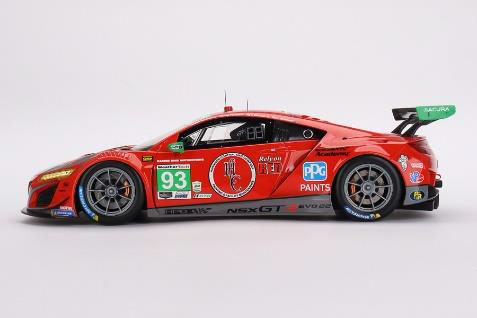 お取り寄せ商品】 TOP SPEED TS0497 1/18 Acura NSX GT3 EVO22