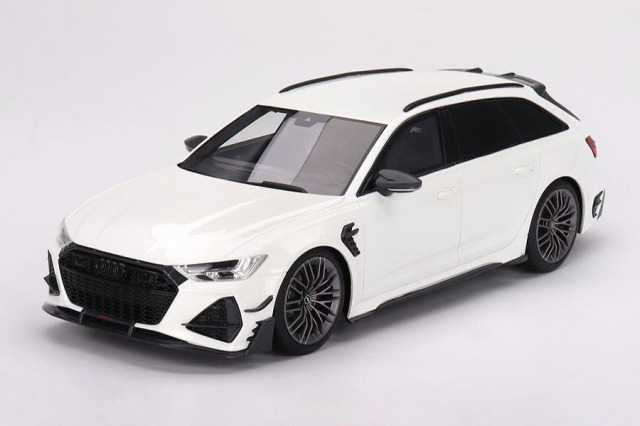 【お取り寄せ商品】 TOP SPEED TS0502 1/18 Audi  ABT RS6-R Glaceon White Metallic