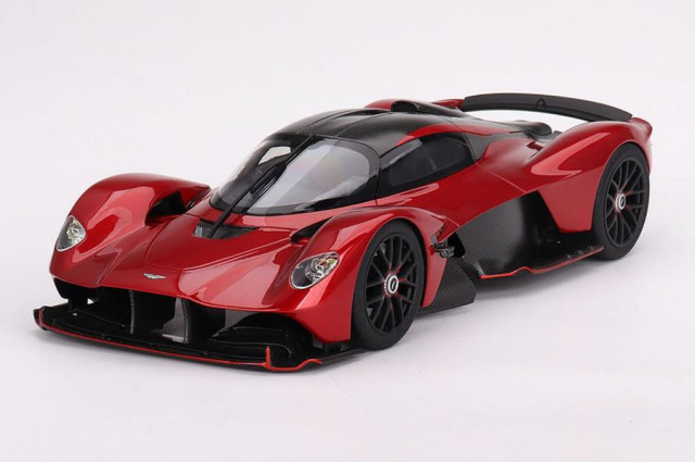 ** 予約商品 ** TOP SPEED TS0539 1/18 Aston Martin Valkyrie Hyper Red