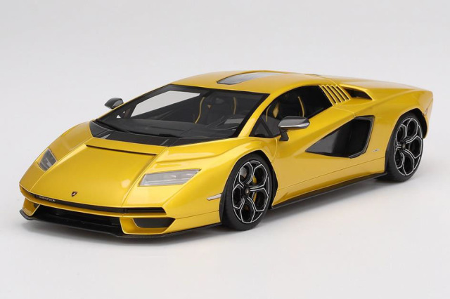 【お取り寄せ商品】TOP SPEED TS0555 1/18 Lamborghini Countach LPI 800-4 New Giallo Orion