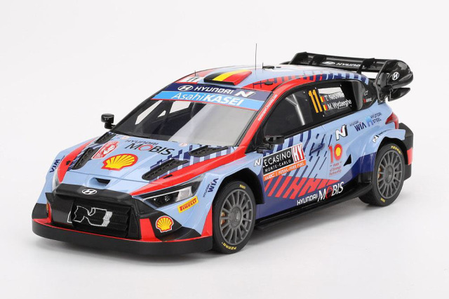 【お取り寄せ商品】 TOP SPEED TS0580 1/18 Hyundai i20 N Rally1 Monte Carlo Rally 2024 Winner #11