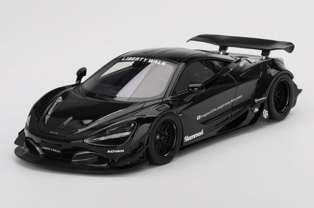 【お取り寄せ商品】 TOP SPEED TS0587 1/18 McLaren 720S LB★Works Black TAS 2024