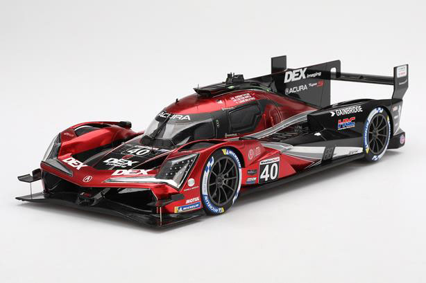 【お取り寄せ商品】 TOP SPEED TS0592 1/18 Acura ARX-06 GTP IMSA Sebring 12H 2024 Winner #40 Wayne Taylor Racing with Andretti