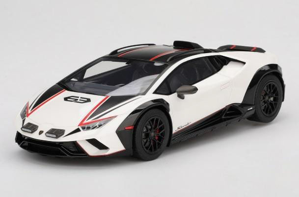 【お取り寄せ商品】 TOP SPEED TS0610 1/18 Lamborghini Huracan Sterrato Bianco Asopo