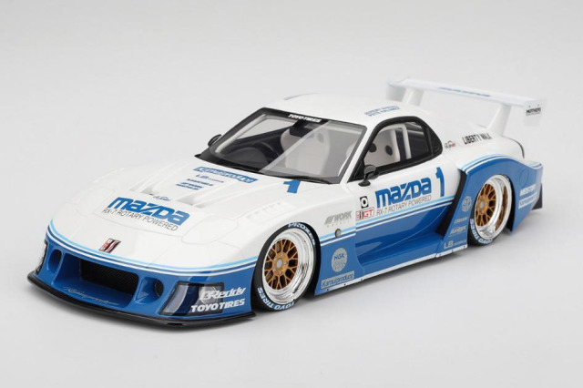 ** 予約商品 ** TOP SPEED TS0637 1/18 Mazda RX-7 LB-Super Silhouette IMSA