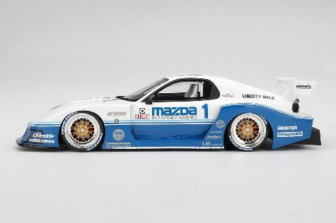 予約商品 ** TOP SPEED TS0637 1/18 Mazda RX-7 LB-Super Silhouette