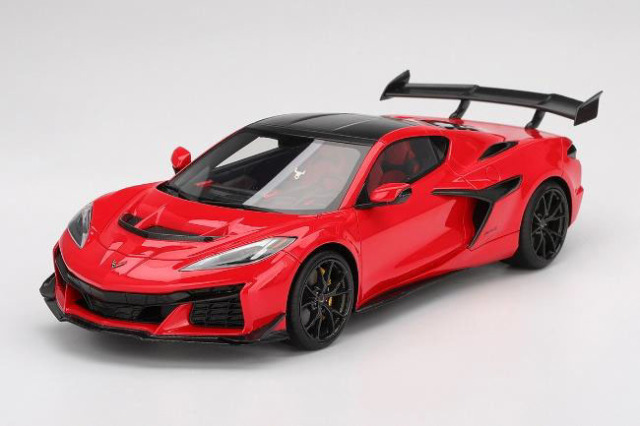 予約商品 ** TOP SPEED TS0647 1/18 Chevrolet Corvette ZR1 Torch Red