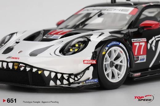予約商品 ** TOP SPEED TS0651 1/18 Porsche 911 GT3 R IMSA