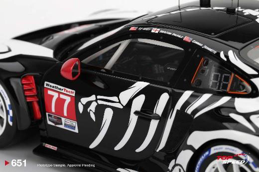 お取り寄せ商品】 TOP SPEED TS0651 1/18 Porsche 911 GT3 R IMSA