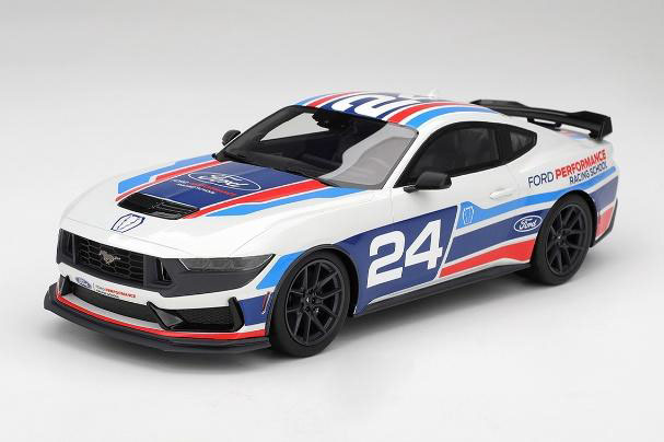 ** 予約商品 ** TOP SPEED TS0657 1/18 Ford Mustang Dark Horse #24 Ford Performance Racing School