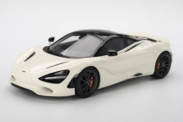 予約商品 ** TOP SPEED TS0708 1/18 McLaren 750S Base White ミニカー