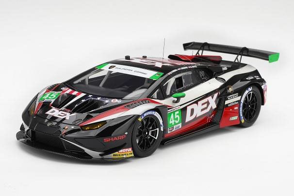 ** 予約商品 ** TOP SPEED TS0746 1/18 Lamborghini Huracan GT3 EVO2 IMSA Lugna Seca Class winner 2026 #45 DEX Wayne Taylor Racing