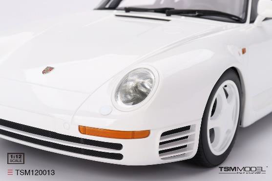 TSM Model – Porsche 959 Sport Grand Prix Blanc – Modèle Réduit 1/12 En Résine