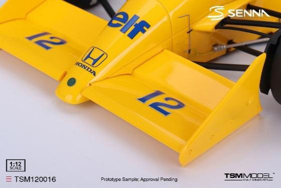 予約商品 ** TSM Model TSM120016 1/12 Lotus 99T Monaco GP 1987