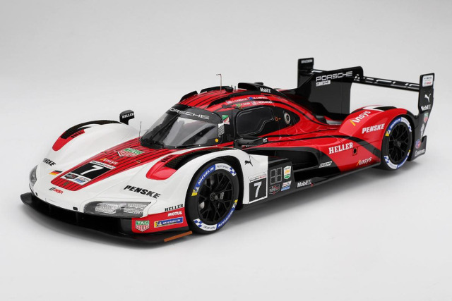 ** 予約商品 ** TSM Model TSM120018 1/12 Porsche 963 IMSA Daytona 24H 2024 Winner #7 Porsche Penske Motorsports