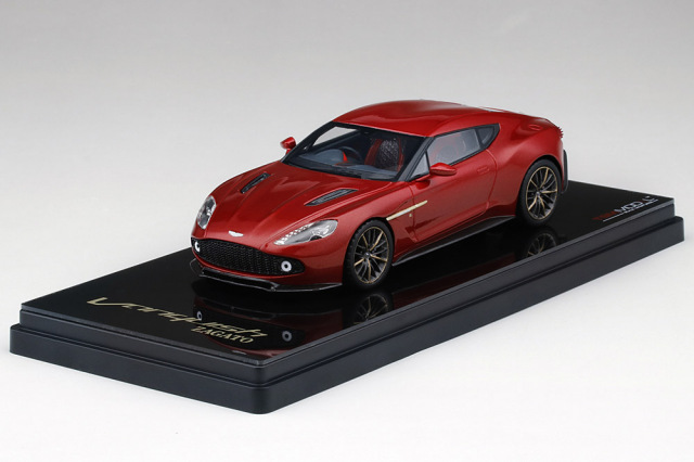 TSM Model TSM430160 1/43 Aston Martin Vanquish Zagato Lava Red