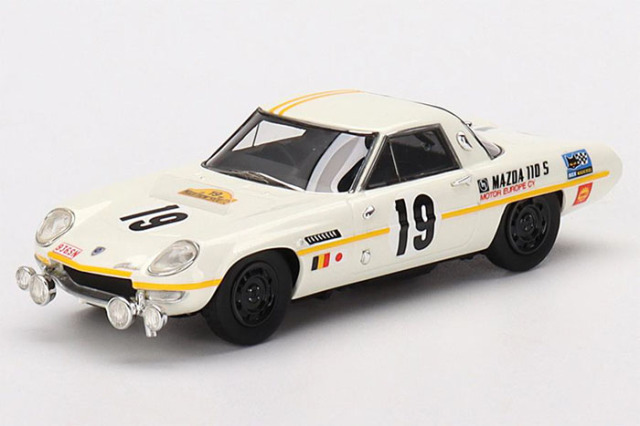 【お取り寄せ商品】 TSM Model TSM430568 1/43 Mazda Cosmo Sport Marathon de la Route 1968 #19