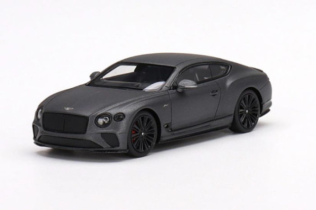 【お取り寄せ商品】 TSM Model TSM430621 1/43 Bentley Continental GT Speed 2022 Anthracite Satin