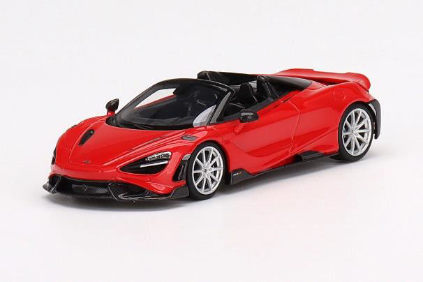 【お取り寄せ商品】 TSM Model TSM430626 1/43 McLaren 765LT Spyder Vermilion Red
