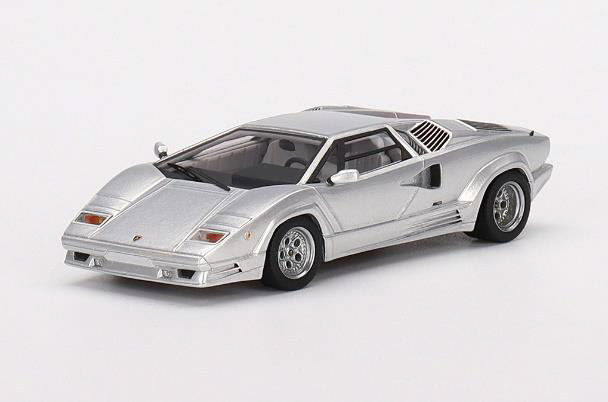 【お取り寄せ商品】 TSM Model TSM430659 1/43 Lamborghini Countach 25th Anniversary Grigio