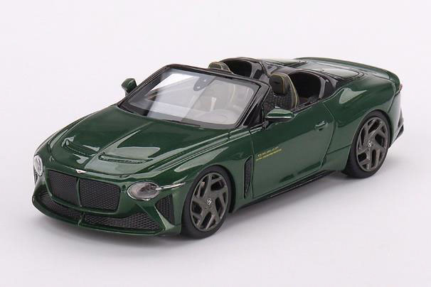 【お取り寄せ商品】 TSM Model TSM430707 1/43 Bentley Mulliner Bacalar Scarab Green