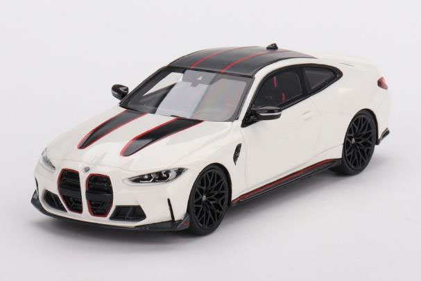 【お取り寄せ商品】 TSM Model TSM430725 1/43 BMW M4 CSL Alpine White