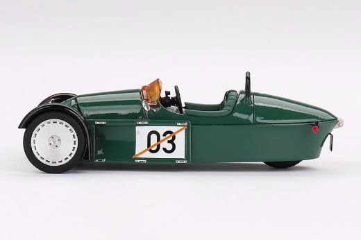 ミニカー　1/43 モーガン スーパー 3(ジェットグリーン) [TSM430741] TSM MODEL 1/43 モーガン スーパー 3 ジェット グリーン