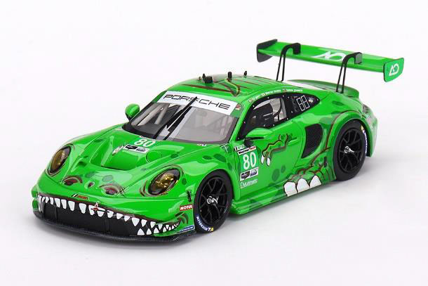 【お取り寄せ商品】 TSM Model TSM430747 1/43 ポルシェ 911 GT3 R IMSA セブリング12時間 GTD 2023 #80 AO Racing