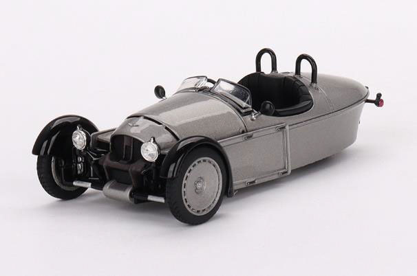 【お取り寄せ商品】 TSM Model TSM430749 1/43 Morgan Super 3 Rhodium Silver