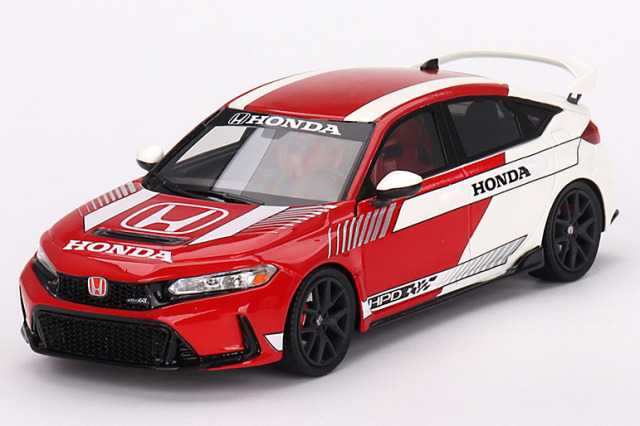 【お取り寄せ商品】 TSM Model TSM430766 1/43 Honda Civic Type R 2023 #1 Pece Car Red