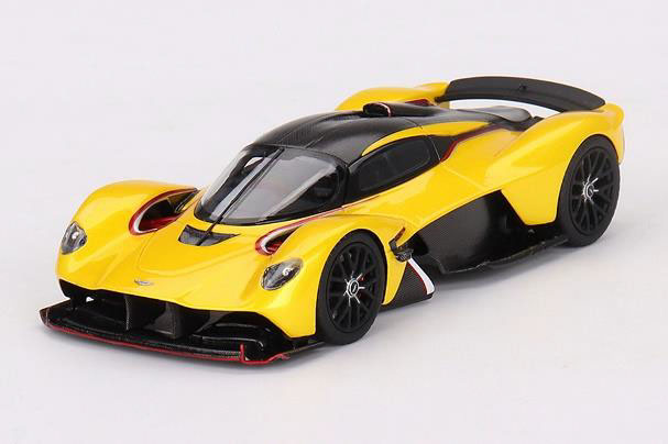 【お取り寄せ商品】 TSM Model TSM430773 1/43 Aston Martin Valkyrie Sunburst Yellow