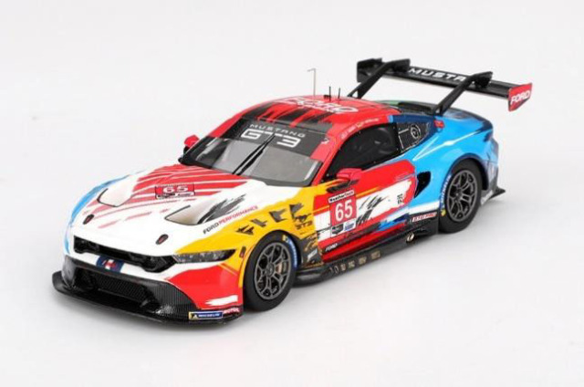 ** 予約商品 ** TSM Model TSM430824 1/43 Ford Mustang GT3 IMSA Lugna Seca 2024 #65 Ford Multimatic Motorsports