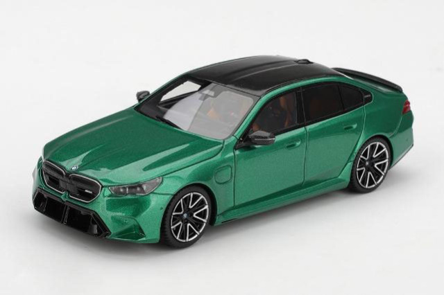 ** 予約商品 ** TSM Model TSM430855 1/43 BMW M5 Isle of Man Green Metallic