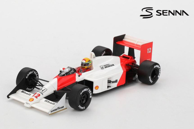 ** 予約商品 ** TSM Model TSM430893 1/43 McLaren MP4/4 Japanese GP 1988 Winner #12 A.Senna