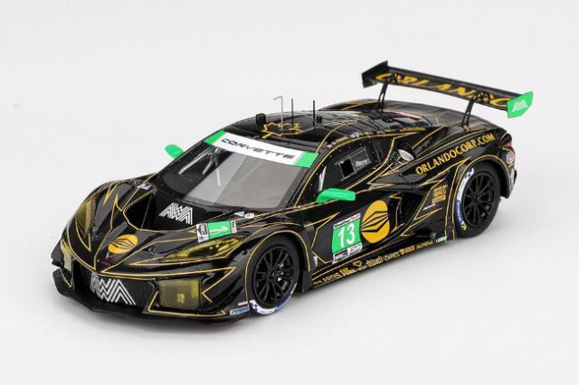 ** 予約商品 ** TSM Model TSM430895 1/43 Chevrolet Corvette Z06 GT3.R IMSA Daytona 24H Winner 2025 #13 AWA Racing
