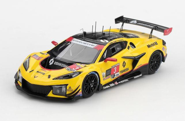 ** 予約商品 ** TSM Model TSM430948 1/43 Chevrolet Corvette Z06 GT3.R IMSA Daytona 24H 2025 #3 Corvette Racing by Pratt Miller Motorsports 